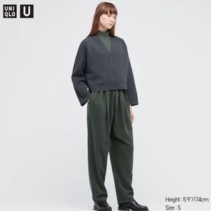 UNIQLO U Merino Blend Cropped Sweater